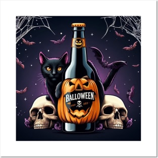 Halloween Cat #4 Posters and Art